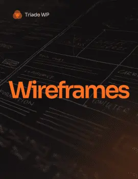 páginas triade wp modulo wireframes